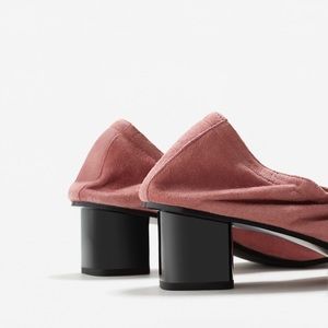 Mango Elastic leather shoes
